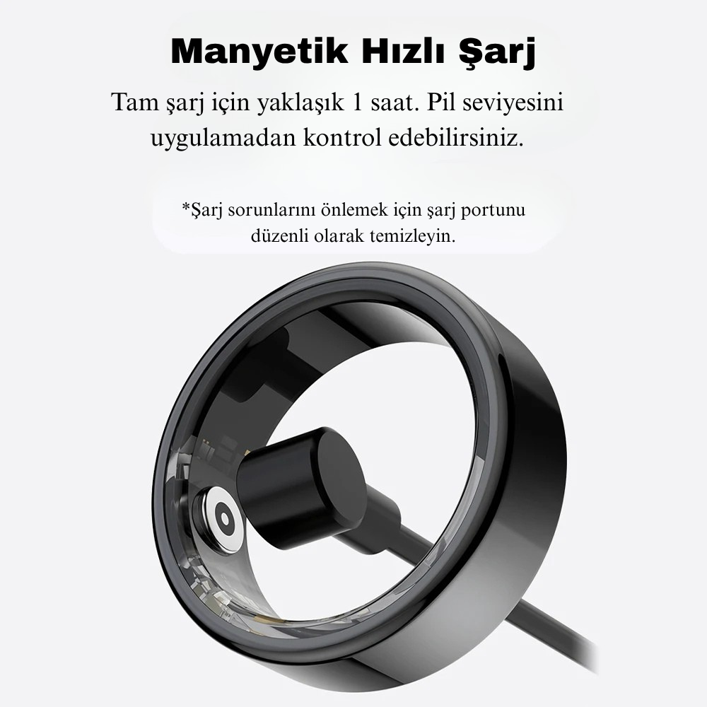 MINDOVA SR02 - Suya Dayanıklı Akıllı Yüzük